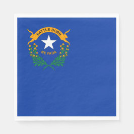 Staatsflagge von Nevada Serviette