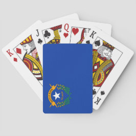 Staatsflagge von Nevada Spielkarten