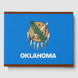 Staatsflagge von Oklahoma Gästebuch