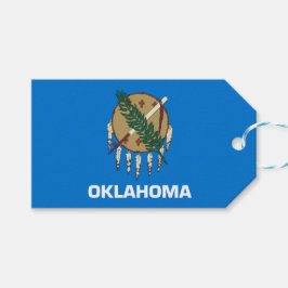 Staatsflagge von Oklahoma Geschenkanhänger