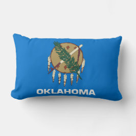 Staatsflagge von Oklahoma Lendenkissen