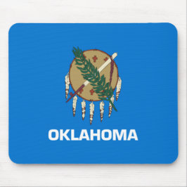 Staatsflagge von Oklahoma Mousepad