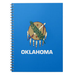 Staatsflagge von Oklahoma Notizblock