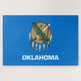 Staatsflagge von Oklahoma Puzzle
