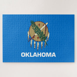 Staatsflagge von Oklahoma Puzzle
