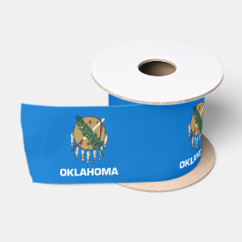 Staatsflagge von Oklahoma Satinband
