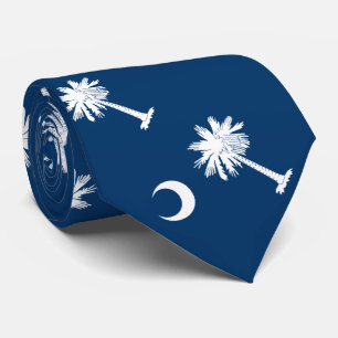 Staatsflagge von South Carolina Krawatte