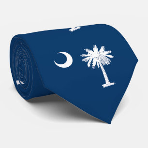 Staatsflagge von South Carolina Krawatte
