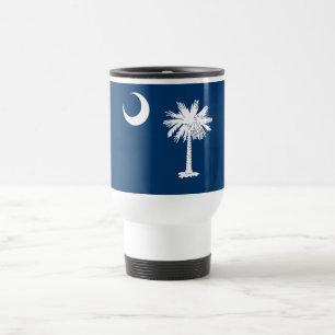 Staatsflagge von South Carolina Reisebecher