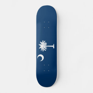 Staatsflagge von South Carolina Skateboard