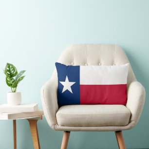 Staatsflagge von Texas Lendenkissen