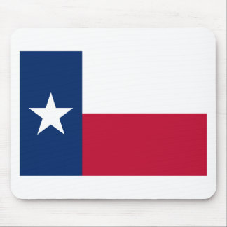 Staatsflagge von Texas Mousepad