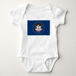 Staatsflagge von Utah Baby Strampler