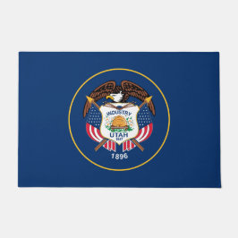Staatsflagge von Utah Fußmatte