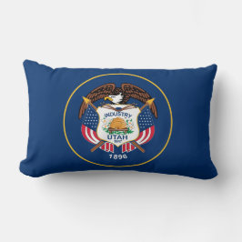 Staatsflagge von Utah Lendenkissen