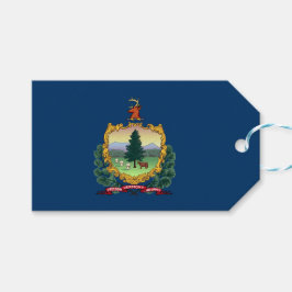 Staatsflagge von Vermont Geschenkanhänger