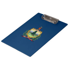 Staatsflagge von Vermont Klemmbrett