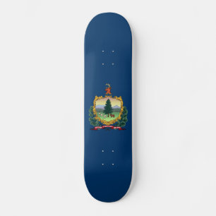 Staatsflagge von Vermont Skateboard