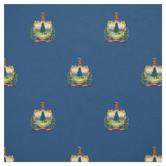 Staatsflagge von Vermont Stoff (Muster)