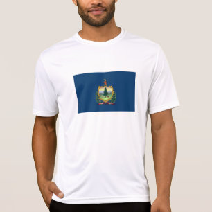 Staatsflagge von Vermont T-Shirt