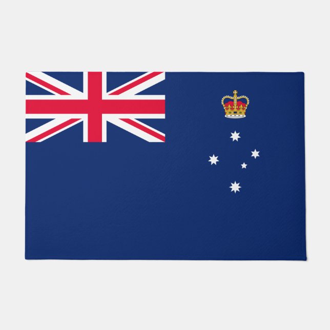 Staatsflagge von Victoria (Australien) Fußmatte (Vorderseite)