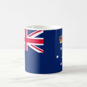 Staatsflagge von Victoria (Australien) Kaffeetasse