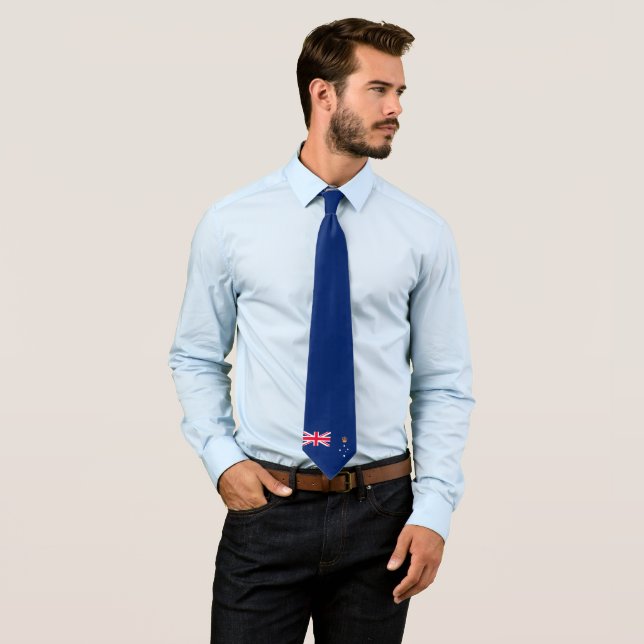 Staatsflagge von Victoria (Australien) Krawatte (Beispiel)