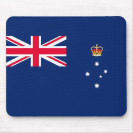 Staatsflagge von Victoria (Australien) Mousepad