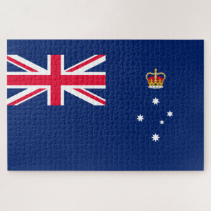 Staatsflagge von Victoria (Australien) Puzzle