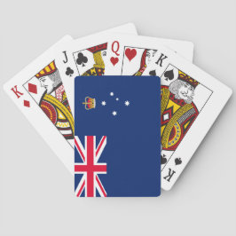 Staatsflagge von Victoria (Australien) Spielkarten