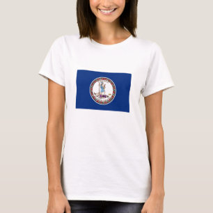 Staatsflagge von Virginia T-Shirt