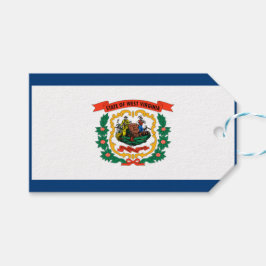 Staatsflagge West Virginia Geschenkanhänger