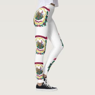 Staatsflagge West Virginia Leggings