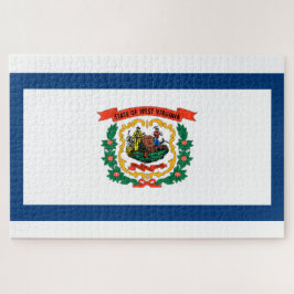 Staatsflagge West Virginia Puzzle