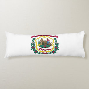 Staatsflagge West Virginia Seitenschläferkissen