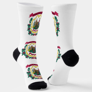 Staatsflagge West Virginia Socken