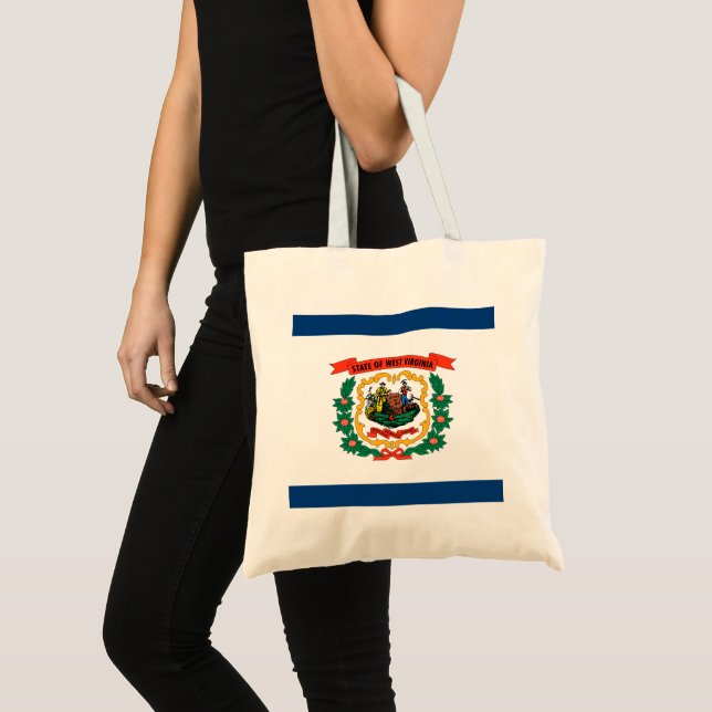 Staatsflagge West Virginia Tragetasche (Vorderseite (Produkt))