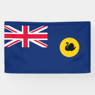 Staatsflagge Western Australien Banner