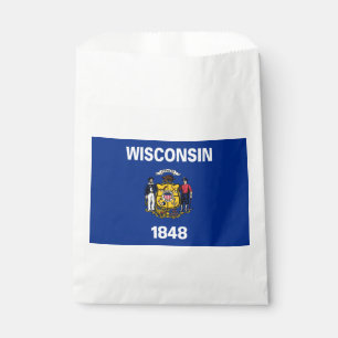 Staatsflagge Wisconsin Geschenktütchen