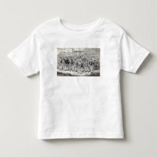 Staatsfortschritt der Königin Elizabeth Kleinkind T-shirt