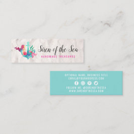 Staatshilfe für Anchor Nautical Watercolor Social  Mini Visitenkarte