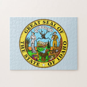 Staatssiegel von Idaho. Puzzle