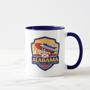 Staatsstolz Alabama Tasse