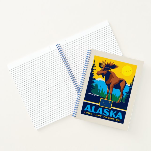 Staatsstolz | Alaska Notizbuch (Innenseite)