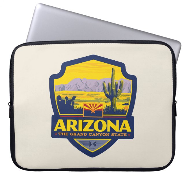 Staatsstolz | Arizona 2 Laptopschutzhülle (Vorderseite)