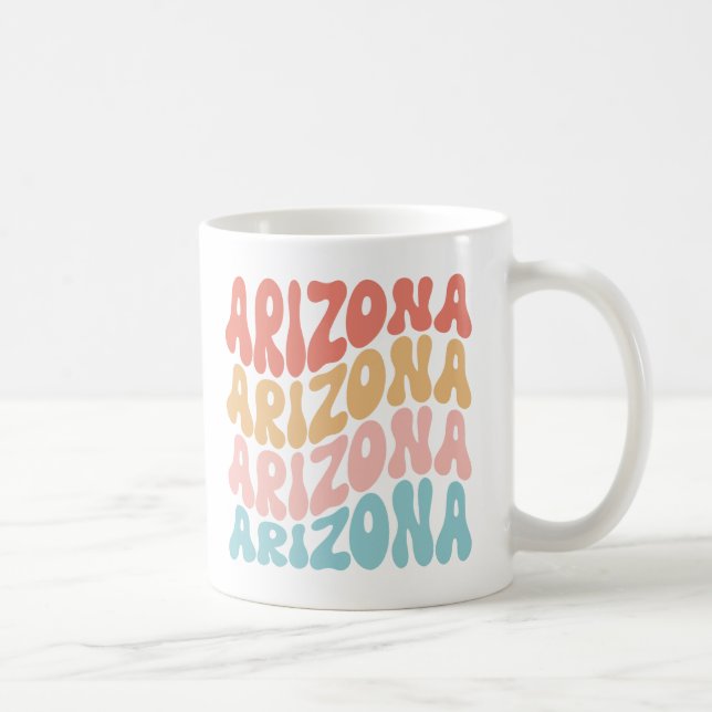 Staatsstolz Arizona Kaffeetasse (Rechts)