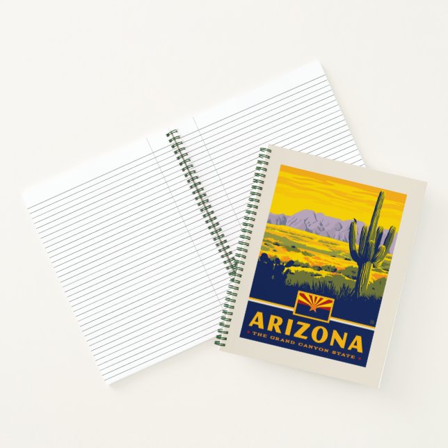 Staatsstolz | Arizona Notizbuch (Innenseite)