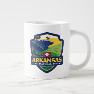 Staatsstolz   Arkansas Jumbo-Tasse