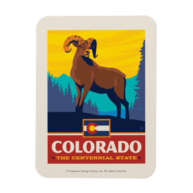 Staatsstolz | Colorado Magnet (Vertikal)