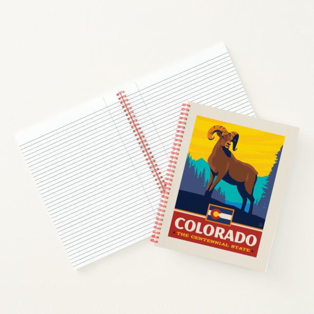 Staatsstolz | Colorado Notizbuch (Innenseite)
